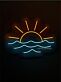 Brighten Your Office, Store, or Cozy Nights with the Versatile Sunrise LED Neon Sign
