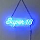 Super 16 LED-Neonschild Geburtstag Party