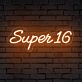 Super 16 LED-Neonschild Geburtstag Party
