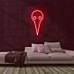 Pestdoktor Maske LED-Neonschild für Bar Club