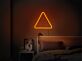 Dreieck Symbol LED-Neonschild für Wohnzimmer Dekoration
