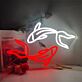 Koi Fische LED-Neonschild Wohnzimmer Gaming