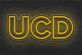 Brighten Up Your Space: Ucd LED Neon Sign for Home Decor, Office Ambiance, and Vibrant Party Settings.