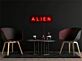 ALIEN LED-Neonschild für Wohnzimmer Gamingzimmer