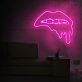 Lippen mit tropfendem Effekt LED-Neonschild für Bar Club