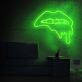 Lippen mit tropfendem Effekt LED-Neonschild für Bar Club