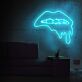 Lippen mit tropfendem Effekt LED-Neonschild für Bar Club