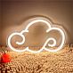 Brighten Up Your Space: Perfect for Home Decor, Office Ambience, and Anime-Themed Parties with the Warm White Anime Cloud LED Neon Sign.
