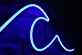 Meereswelle LED-Neonschild Wohnzimmer Bar