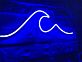 Meereswelle LED-Neonschild Wohnzimmer Bar