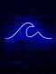 Meereswelle LED-Neonschild Wohnzimmer Bar