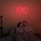 XOXO ❤❤ LED-Neonschild Schlafzimmer Wohnzimmer