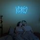 XOXO ❤❤ LED-Neonschild Schlafzimmer Wohnzimmer