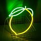 Zitrone LED-Neonschild Küche Bar