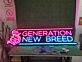 GENERATION NEW BREED LED-Neonschild für Club und Bar