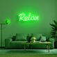 Relax LED-Neonschild Wohnzimmer Schlafzimmer