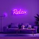 Relax LED-Neonschild Wohnzimmer Schlafzimmer