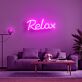 Relax LED-Neonschild Wohnzimmer Schlafzimmer