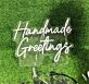 Handmade Greetings LED-Neonschild für Wohnzimmer Atelier