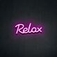 Relax LED-Neonschild Wohnzimmer Schlafzimmer