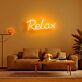 Relax LED-Neonschild Wohnzimmer Schlafzimmer