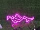 Flammenform LED-Neonschild für Bar Club