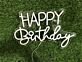 Brighten Celebrations Everywhere: From Home Gatherings to Office and Bar Birthdays with the Party Decor Happy Birthday LED Neon Sign.