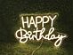 Brighten Celebrations Everywhere: From Home Gatherings to Office and Bar Birthdays with the Party Decor Happy Birthday LED Neon Sign.