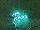 Rowan LED-Neonschild Wohnzimmer Kinderzimmer