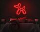 Ballonhund LED-Neonschild Schlafzimmer Wohnzimmer