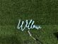 Willow LED-Neonschild Wohnzimmer Schlafzimmer