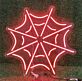 Brighten Your Child's Space or Themed Party with the Spider Web Boys Room Kids Room Decor LED Neon Sign.