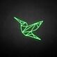 Origami Vogel LED-Neonschild Wohnzimmer Büro