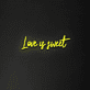 Love is sweet LED-Neonschild für Hochzeit und Café