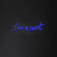 Love is sweet LED-Neonschild für Hochzeit und Café