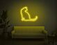 sitzende Katze LED-Neonschild für Wohnzimmer und Haustierliebhaber