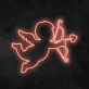 Neon Amor mit Pfeil LED Neonschild