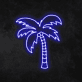 Palme LED-Neonschild für Wohnzimmer und Bar