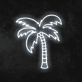 Palme LED-Neonschild für Wohnzimmer und Bar