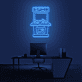 Arcade-Spielautomat LED-Neonschild Gamingzimmer Büro