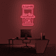Arcade-Spielautomat LED-Neonschild Gamingzimmer Büro
