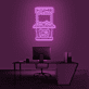 Arcade-Spielautomat LED-Neonschild Gamingzimmer Büro