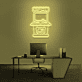 Arcade-Spielautomat LED-Neonschild Gamingzimmer Büro