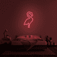 Flamingo LED-Neonschild Schlafzimmer Wohnzimmer