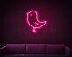 Vogel Silhouette LED-Neonschild Wohnzimmer Cafe