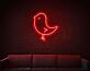 Vogel Silhouette LED-Neonschild Wohnzimmer Cafe