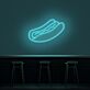 Hotdog LED-Neonschild für Imbiss und Bar
