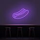 Hotdog LED-Neonschild für Imbiss und Bar