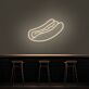 Hotdog LED-Neonschild für Imbiss und Bar