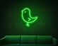 Vogel Silhouette LED-Neonschild Wohnzimmer Cafe